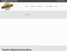 Tablet Screenshot of motortechna.cz